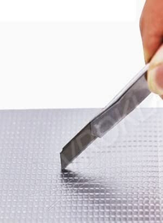 VBM Leakage Repair Waterproof Tape for Pipe Leakage Roof Water Leakage Solution Aluminium Foil Tape Waterproof Adhesive Tape Sealing Butyl Rubber Tape (10CM*5M [1]) - Image 2